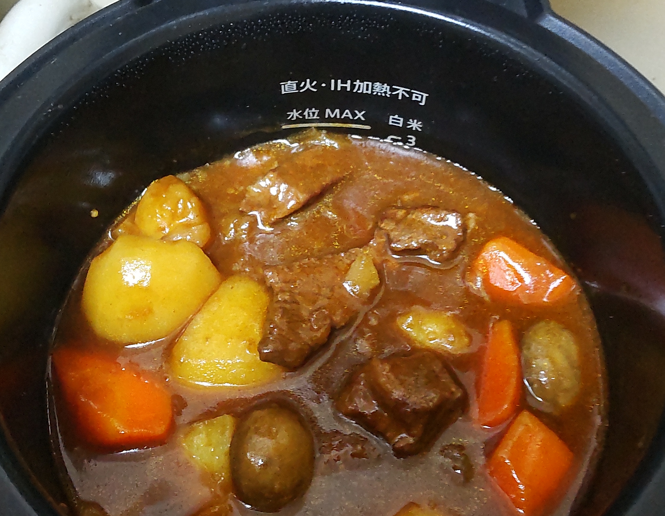 ホットクックで作ったカレー